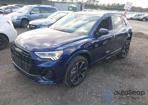 2025 Audi Q3 Premium 45 Tfsi S Line Quattro Tiptronic from USA, damaged, VIN WA1EECF37S1068913
